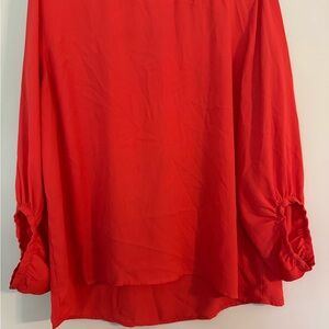 Chinese Laundry Vibrant Red Blouse